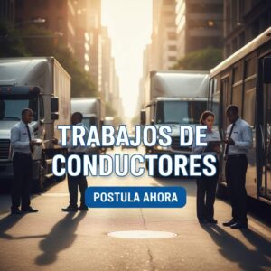 🛣️ TRABAJO DE CONDUCTOR | EL RETO DE LA MOVILIDAD Y EL TRANSPORTE MODERNO